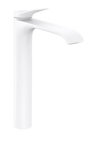 HANSGROHE VIVENIS umyvadlová stojánková baterie, s odtokovou soupravou, EcoSmart, matná bílá 75040700 Obrázek - Hlavní obrázek