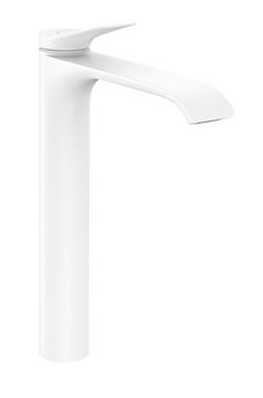 HANSGROHE VIVENIS umyvadlová stojánková baterie, s odtokovou soupravou, EcoSmart, matná bílá
