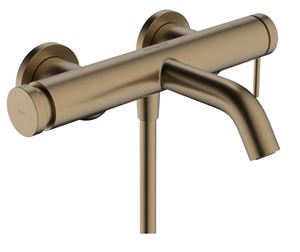 HANSGROHE TECTURIS E vanová nástěnná baterie, s přepínačem, kartáčovaný bronz