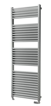 ISAN MELODY DUO koupelnový radiátor 1230/600, klasické připojení, stříbro S05