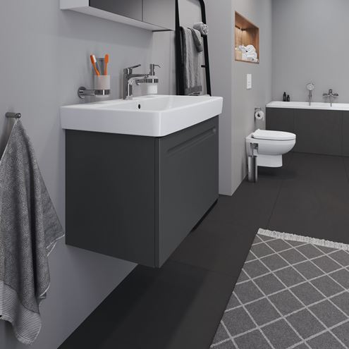 DURAVIT NO.1 skříňka pod umyvadlo 74x42,6x47,8 cm, 1 zásuvka, Graphite matt N14283049490000 Obrázek - fotka