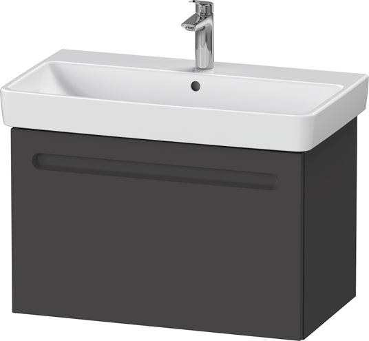 DURAVIT NO.1 skříňka pod umyvadlo 74x42,6x47,8 cm, 1 zásuvka, Graphite matt N14283049490000 Obrázek - Hlavní obrázek