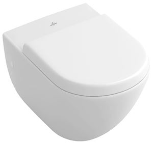 VILLEROY & BOCH SUBWAY závěsné WC, ploché splachování, CeramicPlus, alpská bílá