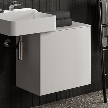 IDEAL STANDARD CONCA nízká skříňka 60x37,3x55 cm, 1 zásuvka, Push-open, matná bílá T4317Y1 Obrázek - fotka