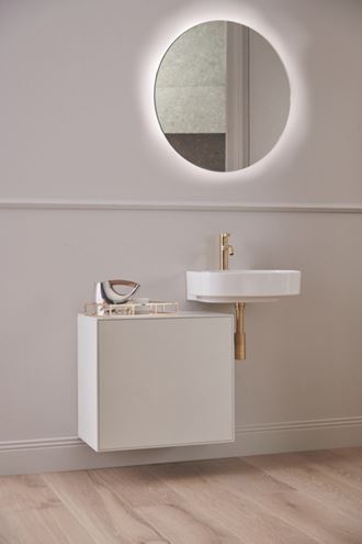 IDEAL STANDARD CONCA nízká skříňka 60x37,3x55 cm, 1 zásuvka, Push-open, matná bílá T4317Y1 Obrázek - fotka