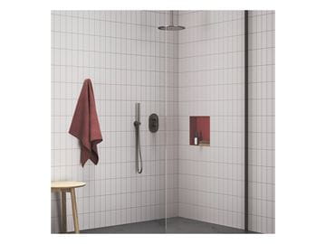 RAVAK 951.20GB ruční sprcha 186 mm, kartáčovaný grafit X07P694 Obrázek - fotka