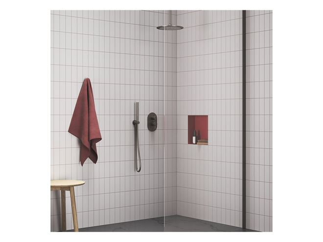 RAVAK 951.20GB ruční sprcha 186 mm, kartáčovaný grafit X07P694 Obrázek - fotka