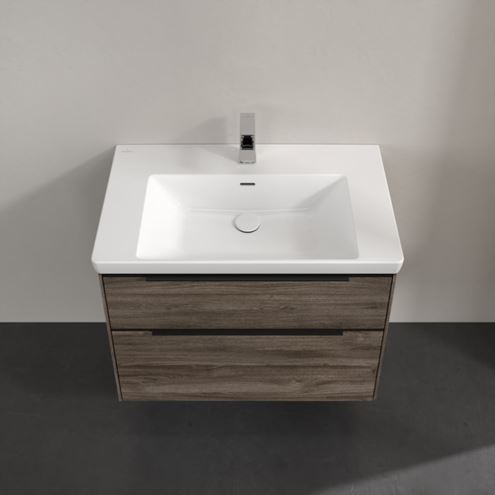 VILLEROY & BOCH SUBWAY 3.0 skříňka pod umyvadlo 77,2x47,8x57,6 cm, 2 zásuvky, Stone Oak C57401RK Obrázek - fotka
