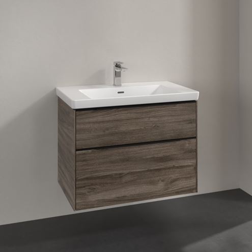 VILLEROY & BOCH SUBWAY 3.0 skříňka pod umyvadlo 77,2x47,8x57,6 cm, 2 zásuvky, Stone Oak C57401RK Obrázek - fotka