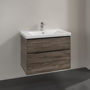 VILLEROY & BOCH SUBWAY 3.0 skříňka pod umyvadlo 77,2x47,8x57,6 cm, 2 zásuvky, Stone Oak C57401RK Obrázek - fotka