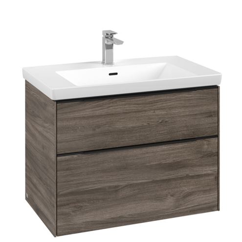 VILLEROY & BOCH SUBWAY 3.0 skříňka pod umyvadlo 77,2x47,8x57,6 cm, 2 zásuvky, Stone Oak C57401RK Obrázek - fotka