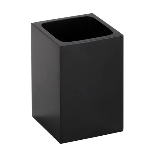 BEMETA GAMMA nádobka, polyresin, matná černá 145611310 Obrázek - Hlavní obrázek