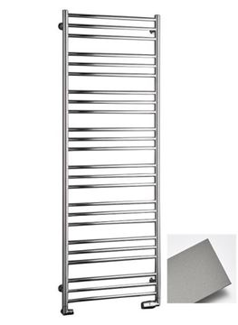 P.M.H. SORANO SN4 koupelnový radiátor 1210/600, spodní připojení, metalická stříbrná lesk