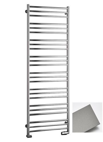 P.M.H. SORANO SN6 koupelnový radiátor 1630/600, spodní připojení, metalická stříbrná lesk SN6MS Obrázek - Hlavní obrázek