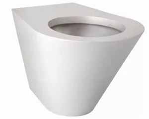 AZP BRNO závěsné WC, nerez