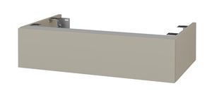 DŘEVOJAS DSD SZZ 80 nízká skříňka 80x50x20 cm, 1 zásuvka, Push-open, matná béžová