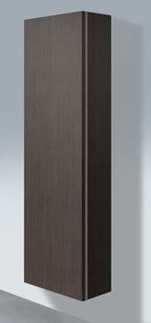 DURAVIT L-CUBE vysoká skříňka 40x24,3x176 cm, 1 dvířka, panty vpravo, Push-open, Dark Brushed Oak LC1170R7272 Obrázek - fotka