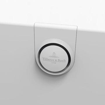VILLEROY & BOCH krytka přepadu k napouštěcí a odtokové soupravě, Stone White UPCON0136-RW Obrázek - fotka