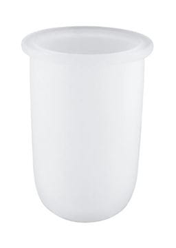 GROHE ESSENTIALS náhradní díl pro WC štětku, sklo, bílá
