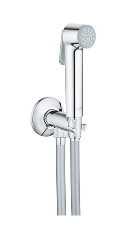 GROHE TEMPESTA-F TRIGGER SPRAY 30 nástěnný ventil s bidetovou sprškou, hadicí a držákem, chrom 26358000 Obrázek - Hlavní obrázek