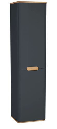 VITRA SENTO vysoká skříňka 40x35x157,5 cm, 2 dvířka, panty vpravo, antracite mat 60850 Obrázek - Hlavní obrázek