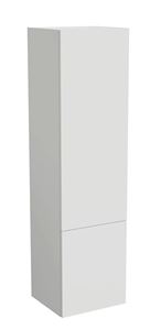 VITRA METROPOLE PURE vysoká skříňka 40x36,5x150 cm, 2 dvířka, panty vlevo, Push-open, matná světle šedá