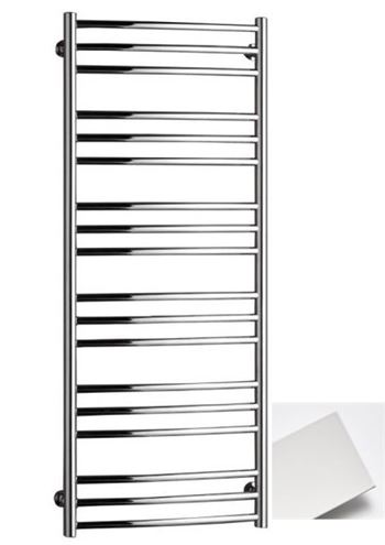 P.M.H. LAVENO LN2 koupelnový radiátor 790/600, spodní pravé připojení, bílá RAL9003 lesk LN2W Obrázek - Hlavní obrázek