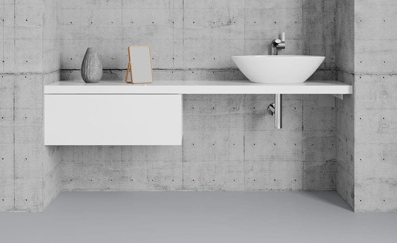 DŘEVOJAS DSD SZZ 40 nízká skříňka 40x50x20 cm, 1 zásuvka, Push-open, matná černá 222635-T31 Obrázek - fotka