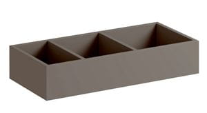 GEBERIT XENO2 přihrádka do zásuvky, šedá