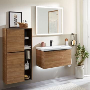 VILLEROY & BOCH SUBWAY 3.0 umyvadlo 80 cm, s otvorem pro baterii a přepadem, alpská bílá 4A708001 Obrázek - fotka