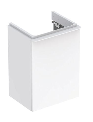 GEBERIT SMYLE SQUARE skříňka pod umývátko 44,2x35,6x61,7 cm, 1 dvířka, panty vpravo, lesklá bílá 500.350.00.1 Obrázek - Hlavní obrázek