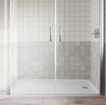 KALDEWEI CAYONOPLAN 2255-1 sprchová vanička 75x100 cm, smaltovaná ocel, bez nosiče 361500010001 Obrázek - fotka