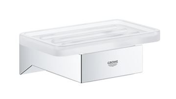 GROHE SELECTION CUBE mýdlenka bez držáku, sklo 40806000 Obrázek - fotka