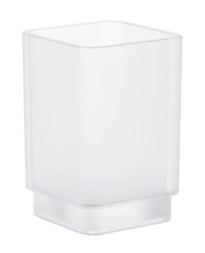GROHE SELECTION CUBE náhradní pohárek bez držáku, bílá