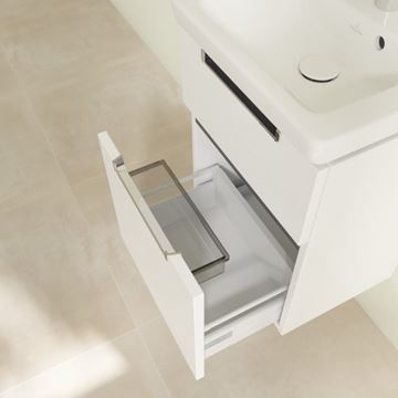 VILLEROY & BOCH SUBWAY 2.0 skříňka pod umyvadlo 48,5x37,9x59 cm, 2 zásuvky, Glossy White A90710DH Obrázek - fotka