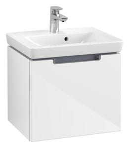 VILLEROY & BOCH SUBWAY 2.0 skříňka pod umyvadlo 58,7x45,4x42 cm, 1 zásuvka, Glossy White