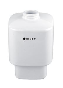 NIMCO KIBO náhradní nádobka k dávkovači mýdla 320 ml, keramika, bílá