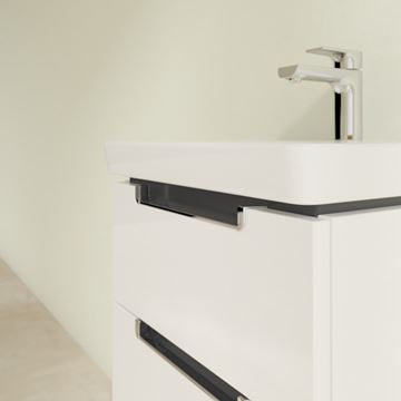 VILLEROY & BOCH SUBWAY 2.0 skříňka pod umyvadlo 58,7x45,4x59 cm, 2 zásuvky, Glossy White A90910DH Obrázek - fotka