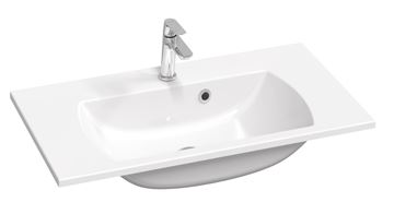 RAVAK CLASSIC SLIM umyvadlo 80 cm, s otvorem pro baterii a přepadem