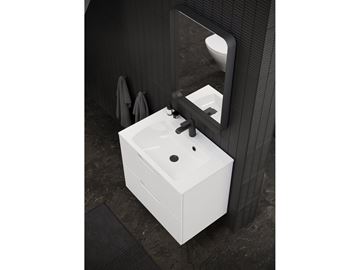 RAVAK CLASSIC SLIM umyvadlo 80 cm, s otvorem pro baterii a přepadem XJX01180001 Obrázek - fotka
