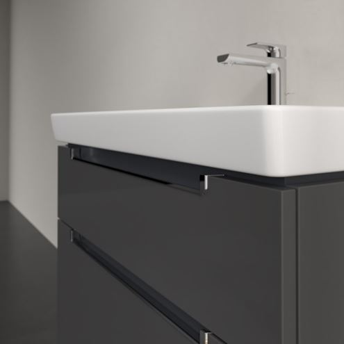 VILLEROY & BOCH SUBWAY 2.0 skříňka pod umyvadlo 78,7x44,9x59 cm, 2 zásuvky, Glossy Grey A91410FP Obrázek - fotka