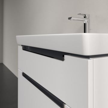 VILLEROY & BOCH SUBWAY 2.0 skříňka pod umyvadlo 78,7x44,9x59 cm, 2 zásuvky, Glossy White A91410DH Obrázek - fotka