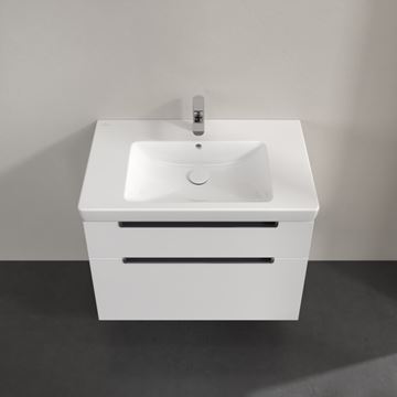 VILLEROY & BOCH SUBWAY 2.0 skříňka pod umyvadlo 78,7x44,9x59 cm, 2 zásuvky, Glossy White A91410DH Obrázek - fotka