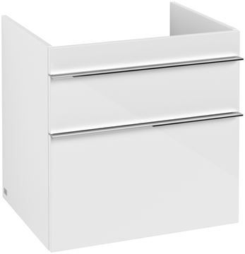 VILLEROY & BOCH VENTICELLO skříňka pod umyvadlo 60,3x50,2x59 cm, 2 zásuvky, Glossy White