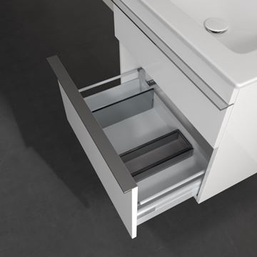 VILLEROY & BOCH VENTICELLO skříňka pod umyvadlo 60,3x50,2x59 cm, 2 zásuvky, Glossy White A92401DH Obrázek - fotka