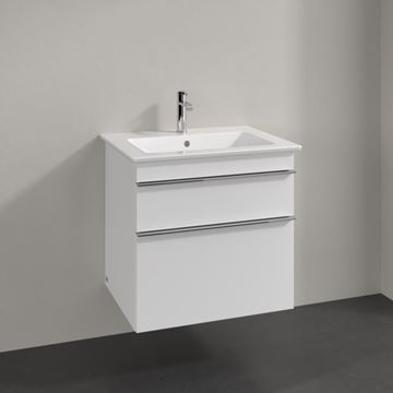 VILLEROY & BOCH VENTICELLO skříňka pod umyvadlo 60,3x50,2x59 cm, 2 zásuvky, Glossy White A92401DH Obrázek - fotka