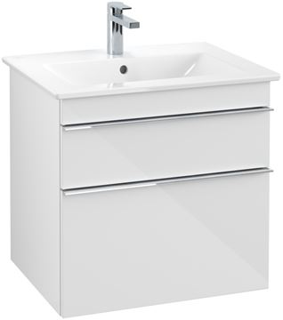 VILLEROY & BOCH VENTICELLO skříňka pod umyvadlo 60,3x50,2x59 cm, 2 zásuvky, Glossy White A92401DH Obrázek - fotka
