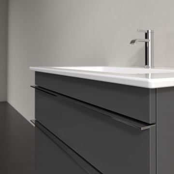 VILLEROY & BOCH VENTICELLO skříňka pod umyvadlo 75,3x50,2x59 cm, 2 zásuvky, Glossy Grey A92501FP Obrázek - fotka