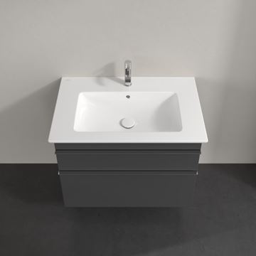 VILLEROY & BOCH VENTICELLO skříňka pod umyvadlo 75,3x50,2x59 cm, 2 zásuvky, Glossy Grey A92501FP Obrázek - fotka