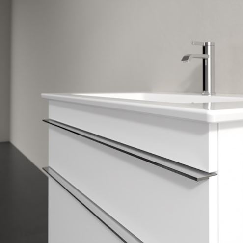 VILLEROY & BOCH VENTICELLO skříňka pod umyvadlo 75,3x50,2x59 cm, 2 zásuvky, Glossy White A92501DH Obrázek - fotka